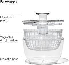 Good Grips Salad Spinner, Fruit Washer and Lettuce Spinner