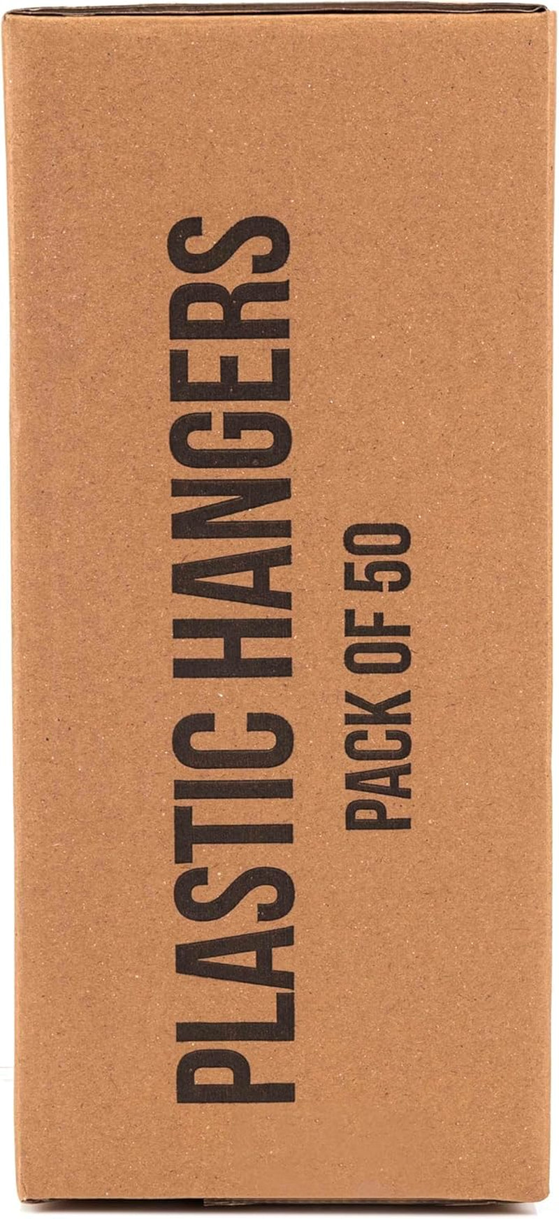 - Plastic Hangers 50 Pack - Perfect Space Saving Clothes Hanger - Durable and Strong Closet Organizers and Storage Makes It Ideal Dorm Room Essentials for Girls or Guys (White)